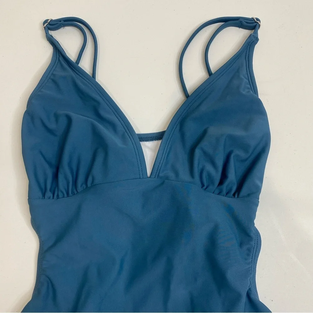 Cupshe Women’s One Piece Swimsuit Sz Small NWT Adjustable Straps